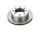 Semi-Metallic 8-Lug Brake Rotor and Pad Kit; Rear (07-10 Sierra 3500 HD)