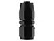 Series 2000 Pro-Flow Straight Hose End; -6AN; Black