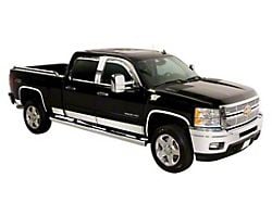 Putco Stainless Steel Rocker Panels (07-14 Sierra 3500 HD Crew Cab w/ 6.50-Foot Standard Box)