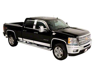 Putco Stainless Steel Rocker Panels (07-14 Sierra 3500 HD Regular Cab)