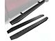 Steel Running Boards; Black (07-19 Sierra 3500 HD Crew Cab)