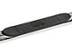 Platinum 4-Inch Oval Side Step Bars; Stainless Steel (07-14 Sierra 3500 HD Regular Cab)