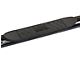Platinum 4-Inch Oval Side Step Bars; Black (07-14 Sierra 3500 HD Regular Cab)