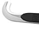 Platinum 4-Inch Oval Side Step Bars; Black (07-14 Sierra 3500 HD Crew Cab)