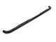 3-Inch Round Bent Nerf Side Step Bars; Black (07-14 Sierra 3500 HD Extended Cab)