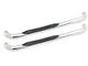 E-Series 3-Inch Nerf Side Step Bars; Stainless Steel (07-14 Sierra 3500 HD Regular Cab)