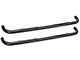 E-Series 3-Inch Nerf Side Step Bars; Black (07-14 Sierra 3500 HD Crew Cab)