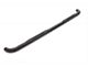 3-Inch Round Bent Nerf Side Step Bars; Black (07-19 Sierra 3500 HD Regular Cab)