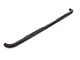 3-Inch Round Bent Nerf Side Step Bars; Black (07-19 Sierra 3500 HD Extended/Double Cab)