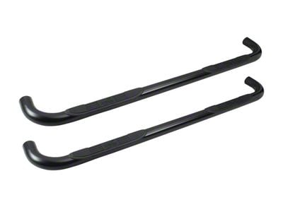 Signature 3-Inch Nerf Side Step Bars; Black (07-14 Sierra 3500 HD Crew Cab)