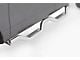 Latitude Nerf Side Step Bars; Polished Stainless (07-14 Sierra 3500 HD Extended Cab)