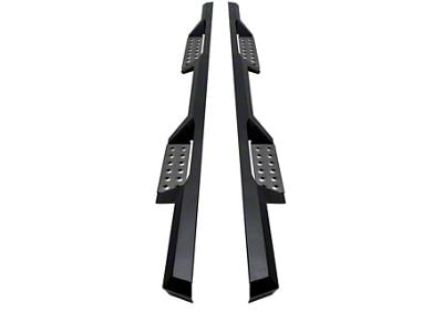 Westin HDX Stainless Drop Nerf Side Step Bars; Textured Black (07-19 Sierra 3500 HD Crew Cab)