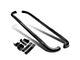 3-Inch Round Side Step Bars; Black (07-19 Sierra 3500 HD Crew Cab)