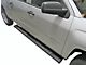 STX500 Running Boards; Black (07-19 Sierra 3500 HD Crew Cab)