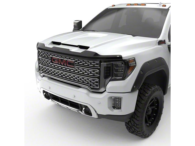 EGR Superguard Hood Guard; Dark Smoke (20-24 Sierra 3500 HD)