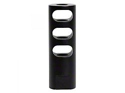 Suppressed Design AR-15 Rifle Barrel Antenna Tip Flash Hider; Black (Universal; Some Adaptation May Be Required)