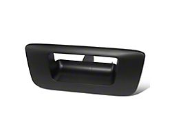 Tailgate Handle Cover without Keyhole; Primer Black (07-14 Sierra 3500 HD)