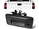 Tailgate Handle with Keyhole and Backup Camera Opening; Textured Black (15-19 Sierra 3500 HD)