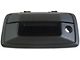 Tailgate Handle; Smooth Black; With Keyhole; Without Backup Camera (15-19 Sierra 3500 HD)