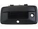 Tailgate Handle; Textured Black; With Keyhole and Backup Camera (15-19 Sierra 3500 HD)