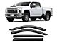 Tape-On Window Deflectors (20-24 Sierra 3500 HD Crew Cab)