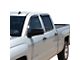 Tape-On Window Deflectors; Front and Rear; Smoke (15-19 Sierra 3500 HD Crew Cab)