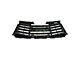 Upper Replacement Grille; Black/Dark Gray with Chrome Trim (07-10 Sierra 3500 HD)