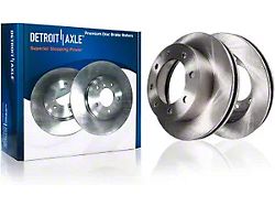 Vented 8-Lug Rotors; Front Pair (07-10 Sierra 3500 HD SRW)