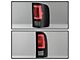 Version 2 Light Bar LED Tail Lights; Black Housing; Smoked Lens (07-14 Sierra 3500 HD DRW)