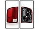 Version 2 Light Bar LED Tail Lights; Red Housing; Clear Lens (07-14 Sierra 3500 HD DRW)