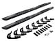 Go Rhino V-Series V3 Running Boards; Textured Black (15-19 Sierra 3500 HD Crew Cab)