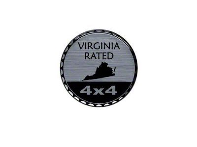 Virginia Rated Badge (Universal; Some Adaptation May Be Required)