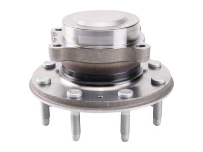 Wheel Bearing and Hub Assembly; Front (20-23 4WD Sierra 3500 HD DRW)