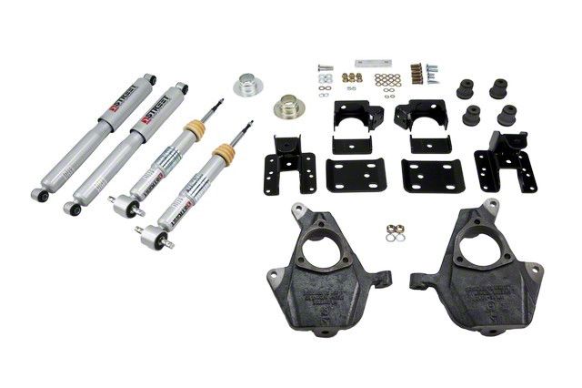 Belltech Silverado 1500 Lowering Kit With Street Performance Shocks 3 To 4 Inch Front 5 To 6 7052