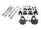Belltech Lowering Kit with Street Performance Shocks; 3 to 4-Inch Front / 5 to 6-Inch Rear (07-13 2WD Silverado 1500)