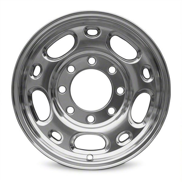 Silverado 1500 10-Slot Replica Polished 6-Lug Wheel; 16x6.5; 28mm ...