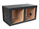 12-Inch Dual Sealed Subwoofer Enclosure for Kicker L5, L9 (Universal; Some Adaptation May Be Required)