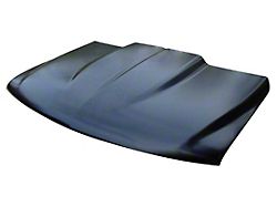 2-Inch Raised Cowl Hood; Unpainted (99-02 Silverado 1500)