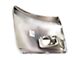 2-Piece Bumper Sends with Fog Light Holes; Chrome (12-13 Silverado 1500)