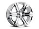 2018 Sierra Replica Chrome 6-Lug Wheel; 22x9; 24mm Offset (19-24 Silverado 1500)