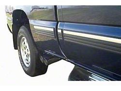 2.50-Inch Aluminized Dual Exhaust System with HVS Welded Muffer; Middle Side Exit (99-06 5.3L Silverado 1500)