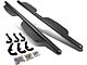 3-Inch Nerf Side Step Bars; Black (07-18 Silverado 1500 Extended/Double Cab)