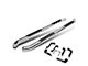 3-Inch Nerf Side Step Bars; Stainless Steel (04-14 Silverado 1500 Crew Cab)