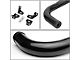 3-Inch Round Side Step Bars; Black (19-24 Silverado 1500 Regular Cab)