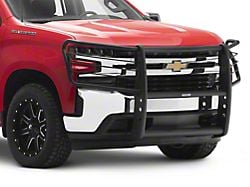 Go Rhino 3100 Series StepGuard Grille Guard; Textured Black (19-21 Silverado 1500; 2022 Silverado 1500 LTD)