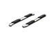 4-Inch Oval Side Step Bars; Stainless Steel (19-25 Silverado 1500 Double Cab)