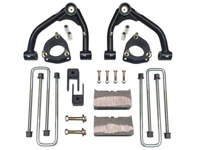 Tuff Country 4-Inch Upper Control Arm Suspension Lift Kit (07-18 2WD Silverado 1500 w/ Stock Cast Steel Control Arms)