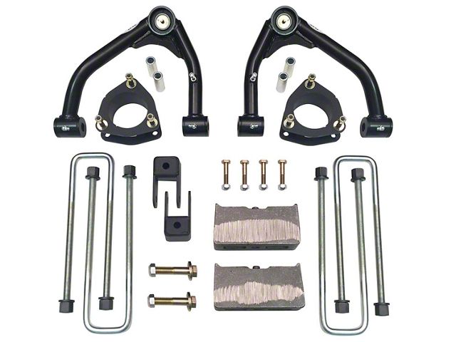 Tuff Country 4-Inch Upper Control Arm Suspension Lift Kit (14-18 2WD Silverado 1500 w/ Stock Cast Aluminum or Stamped Steel Control Arms)
