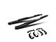 5-Inch Nerf Side Step Bars; Black (19-25 Silverado 1500 Crew Cab)