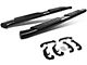 5-Inch Nerf Side Step Bars; Black (19-25 Silverado 1500 Double Cab)